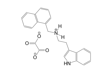 2-(1H-indol-3-yl)-N-(naphthalen-1-ylmethyl)ethanaminium oxalate