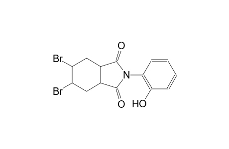 1H-isoindole-1,3(2H)-dione, 5,6-dibromohexahydro-2-(2-hydroxyphenyl)-