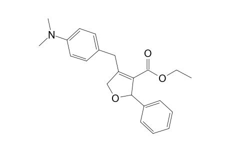 4-[4-(dimethylamino)benzyl]-2-phenyl-2,5-dihydrofuran-3-carboxylic acid ethyl ester