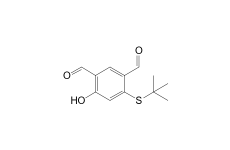 4-[(Dimethylethyl)thio]-6-hydroxybenzene-1,3-dicarbaldehyde