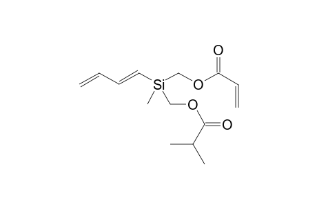 [Buta-1',3'-dieynyl(isobutyryloxymethyl)methylsilyl]methyl acrylate