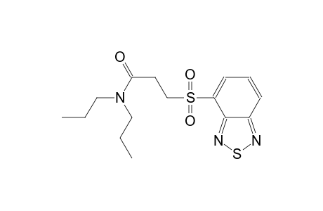 propanamide, 3-(2,1,3-benzothiadiazol-4-ylsulfonyl)-N,N-dipropyl-