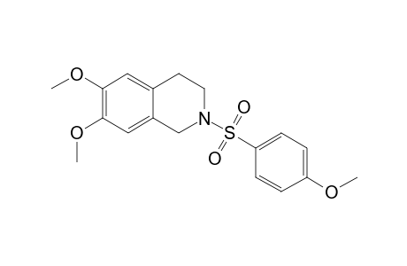 6,7-Dimethoxy-2-(4-methoxy-benzenesulfonyl)-1,2,3,4-tetrahydro-isoquinoline