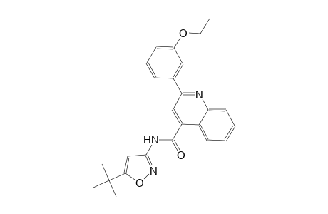N-(5-tert-butyl-3-isoxazolyl)-2-(3-ethoxyphenyl)-4-quinolinecarboxamide