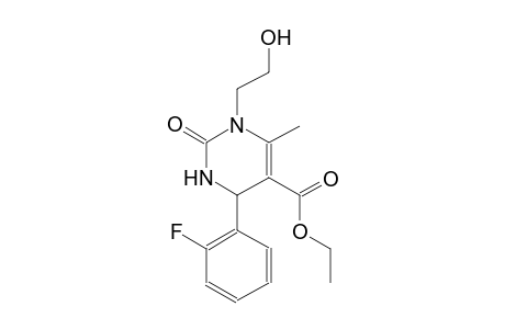 4-(2-Fluoro-phenyl)-1-(2-hydroxy-ethyl)-6-methyl-2-oxo-1,2,3,4-tetrahydro-pyrimidine-5-carboxylic acid ethyl ester