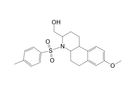 Benzo[f]quinoline-3-methanol, 1,2,3,4,4a,5,6,10b-octahydro-8-methoxy-4-[(4-methylphenyl)sulfonyl]-