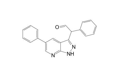 Phenyl(5-phenyl-1H-pyrazolo[3,4-b]pyridin-3-yl)acetaldehyde