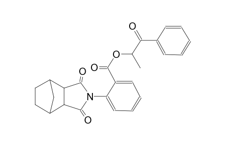 1-oxo-1-phenylpropan-2-yl 2-(1,3-dioxohexahydro-1H-4,7-methanoisoindol-2(3H)-yl)benzoate