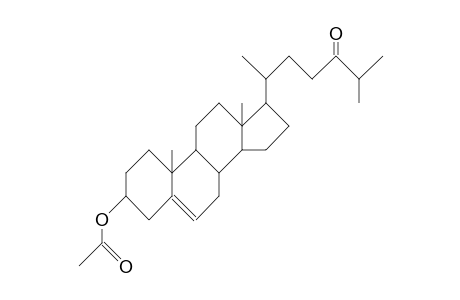 Cholest-5-en-24-one, 3-(acetyloxy)-, (3.beta.)-