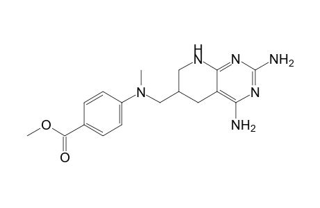 4-[(2,4-diamino-5,6,7,8-tetrahydropyrido[2,3-d]pyrimidin-6-yl)methyl-methyl-amino]benzoic acid methyl ester