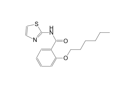 2-(hexyloxy)-N-(1,3-thiazol-2-yl)benzamide