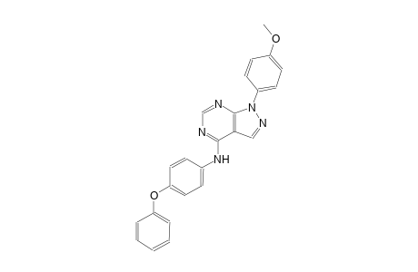 1H-pyrazolo[3,4-d]pyrimidin-4-amine, 1-(4-methoxyphenyl)-N-(4-phenoxyphenyl)-