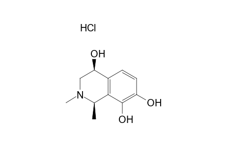 cis-1,2,3,4-Tetrahydro-1,2-dimethyl-4,7,8-isoquinolinetriol hydrochloride