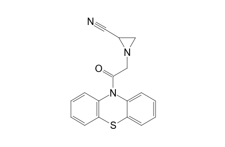 10-.alpha.-(2'-cyanoaziridin-1'-yl)acetyl-10H-phenothiazine