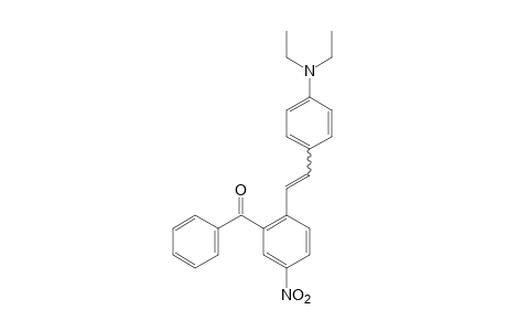 2-(p-diethylaminostyryl)-5-nitrobenzophenone