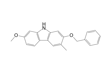 2-Benzyloxy-7-methoxy-3-methylcarbazole