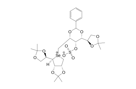 #33;1,4-ANHYDRO-2,3,5,6-DI-O-ISOPROPYLIDENE-1-[(S)-[(2'R,3'S,4'R,5'R)-2',4'-BENZYLIDENEDIOXY-5',6'-ISOPROPYLIDENEDIOXY-3'-(SULFOOXY)-HEXYL]-SELENONIO]-D-ALLITO