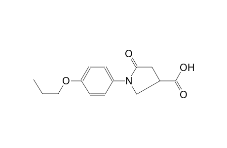 3-pyrrolidinecarboxylic acid, 5-oxo-1-(4-propoxyphenyl)-
