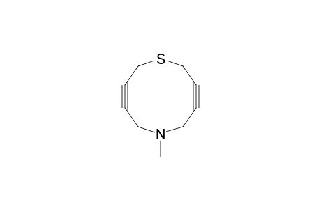 N-Methyl-6-aza-1-thiacyclodeca-3,8-diyne