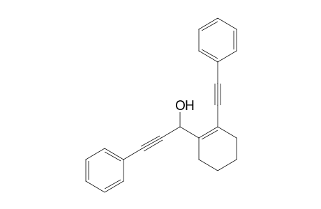 1-(1-Hydroxy-3-phenyl-2-propyn-1-yl)-2-(2-phenylethynyl)cyclohexene