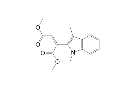 (Z)-2-(1,3-dimethyl-2-indolyl)-2-butenedioic acid dimethyl ester