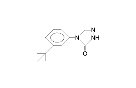 4-(3-tert-Butyl-phenyl)-2,4-dihydro-1,2,4-triazolon-3