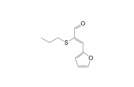 (Z)-2-Propylthio-3-(2-furyl)propenal
