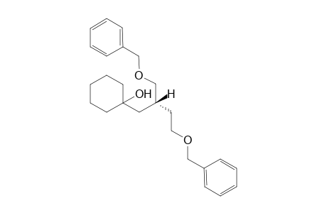 (R)-1-[4-(Benzyloxy)-2-(benzyloxymethyl)butyl]cyclohexanol