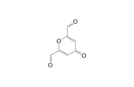 4-OXO-4-H-PYRAN-2,6-DICARBOXALDEHYDE