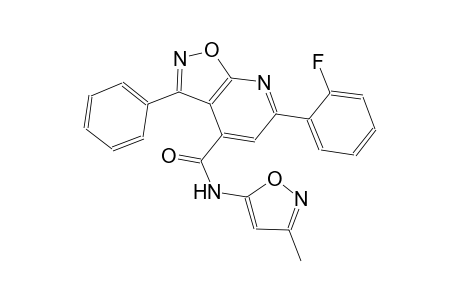 isoxazolo[5,4-b]pyridine-4-carboxamide, 6-(2-fluorophenyl)-N-(3-methyl-5-isoxazolyl)-3-phenyl-