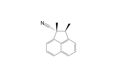 1-Cyano-trans-1,2-dimethylacenaphthene