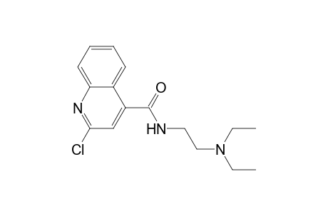 2-Chloro-n-(2-(diethylamino)ethyl)-4-quinolinecarboxamide