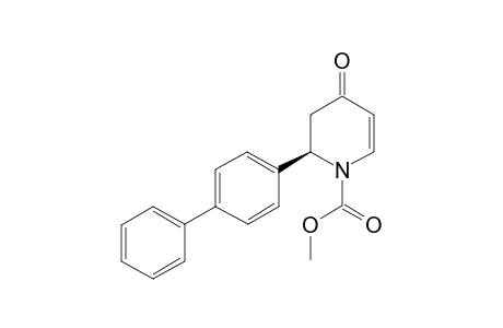 (R)-methyl 2-([1,1'-biphenyl]-4-yl)-4-oxo-3,4-dihydropyridine-1(2H)-carboxylate