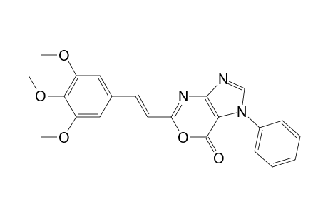 Imidazo[4,5-d][1,3]oxazin-7(1H)-one, 1-phenyl-5-[2-(3,4,5-trimethoxyphenyl)ethenyl]-