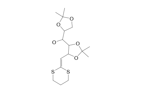 1-DEOXY-1-(1,3-DITHIAN-2-YLIDENE)-2,3:5,6-DI-O-ISOPROPYLIDENE-D-MANNITOL