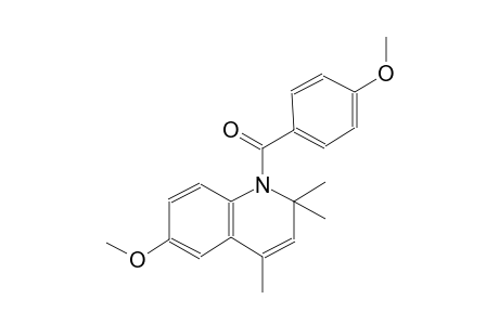 quinoline, 1,2-dihydro-6-methoxy-1-(4-methoxybenzoyl)-2,2,4-trimethyl-