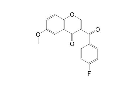3-(4-fluorobenzoyl)-6-methoxy-4H-chromen-4-one