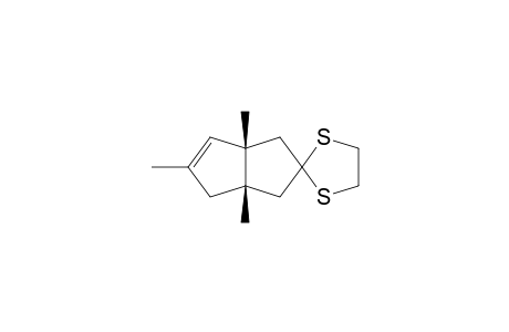 1,3,5-Trimethylspiro[bicyclo[3.3.0]oct-2-ene-7,2'-dithiolane]
