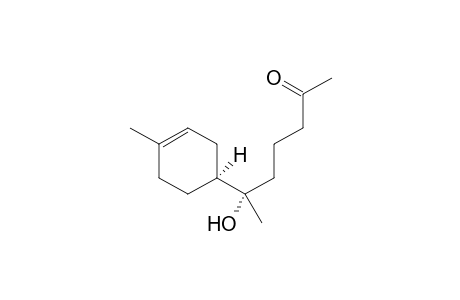 (S)-6-hydroxy-6-((S)-4-methylcyclohex-3-en-1-yl)heptan-2-one