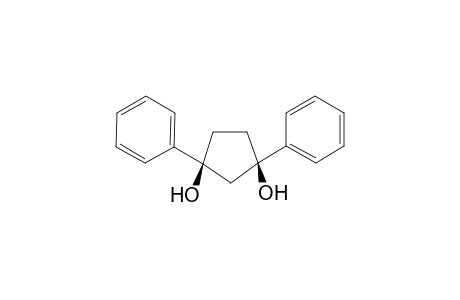 1,3-Diphenylcyclopentane-(cis)-1,3-diol