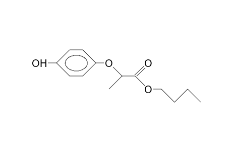 2-(4-Hydroxy-phenoxy)-propanoic acid, butyl ester