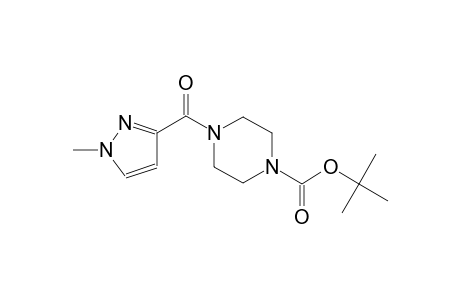 tert-butyl 4-[(1-methyl-1H-pyrazol-3-yl)carbonyl]-1-piperazinecarboxylate