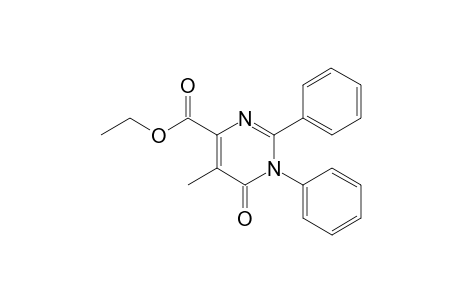 3,4-Dihydro-5-methyl-4-oxo-2,3-diphenyl-6-pyrimidincarbonsaure-ethylester