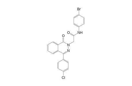 N-(4-bromophenyl)-2-(4-(4-chlorophenyl)-1-oxo-2(1H)-phthalazinyl)acetamide