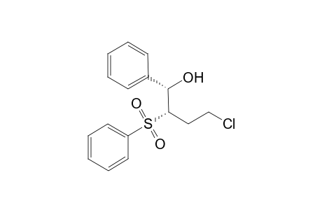 (1S,2S)-4-chloro-1-phenyl-2-(phenylsulfonyl)butan-1-ol