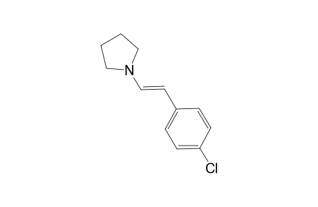 1-{2'(E)-(4''-Chlorophenyl)ethenyl]pyrrolidine