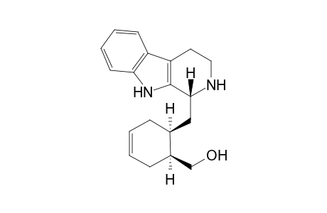 (3R,3.beta.)-1-(1S,2S)-[[1-(Hydroxy)methyl)cyclohex-4-en-2-yl]methyl]-2,3,4,9-tetrahydro-1H-pyrido[3,4-b]indole