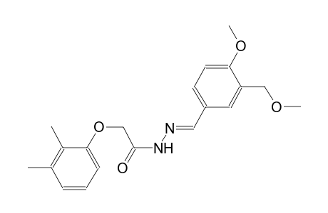 2-(2,3-dimethylphenoxy)-N'-{(E)-[4-methoxy-3-(methoxymethyl)phenyl]methylidene}acetohydrazide