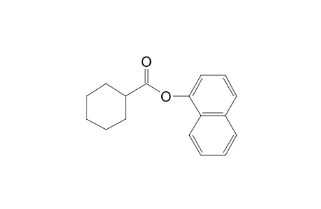 Cyclohexanecarboxylic acid, 1-naphthyl ester