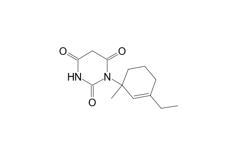 1-Methyl-5-ethyl-5-cyclohexenylbarbituric acid